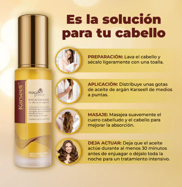 COMBO PRO KARSEELL 3 EN 1 (SHAMPOO + BOTOX + ARGAN)